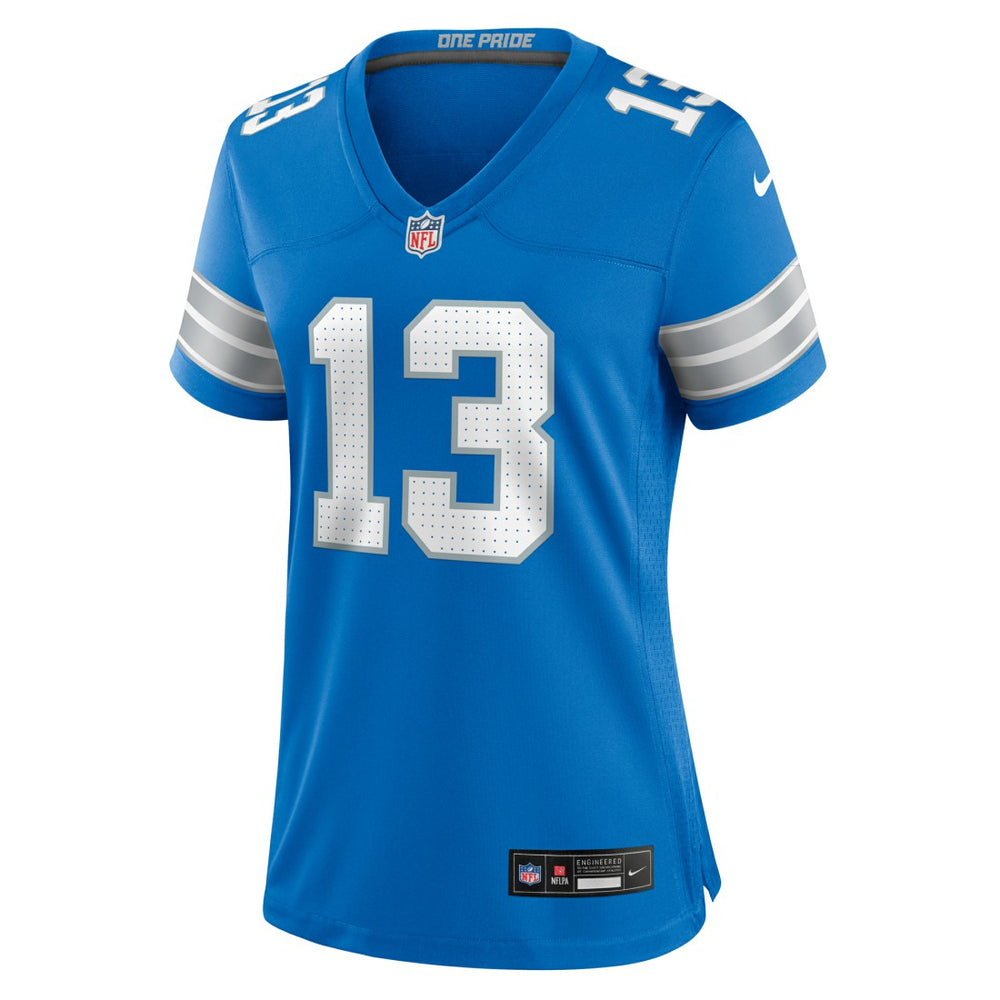 Craig Reynolds Detroit Lions Women's Team Game Jersey Blue - Nike