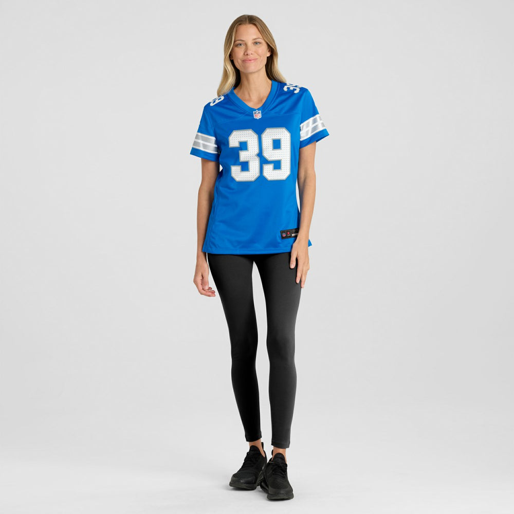 Jake Bates Detroit Lions Women's Team Game Jersey Blue - Nike