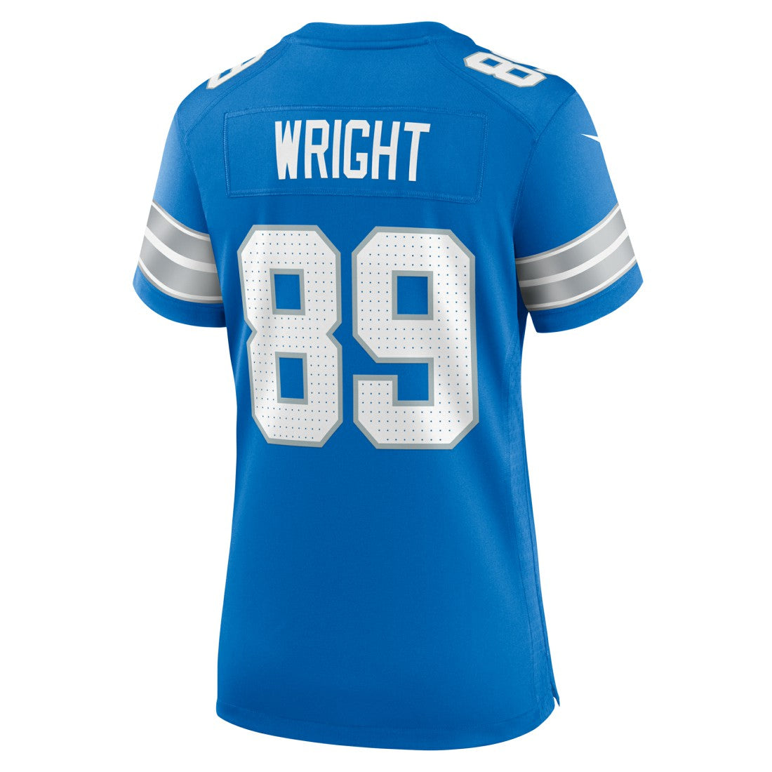 Brock Wright Detroit Lions Women's Team Game Jersey Blue - Nike