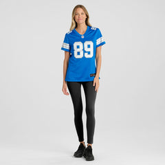 Brock Wright Detroit Lions Women's Team Game Jersey Blue - Nike