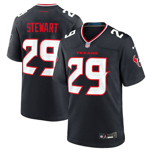 M.J. Stewart Houston Texans Team Game Jersey - Navy | NFL Jerseys