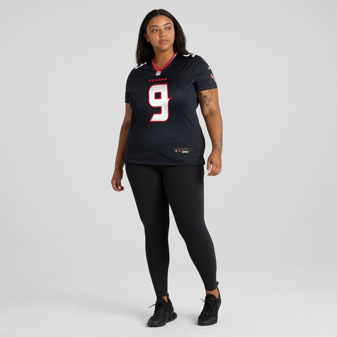 Brevin Jordan Houston Texans Women's Team Game Jersey Navy - Nike