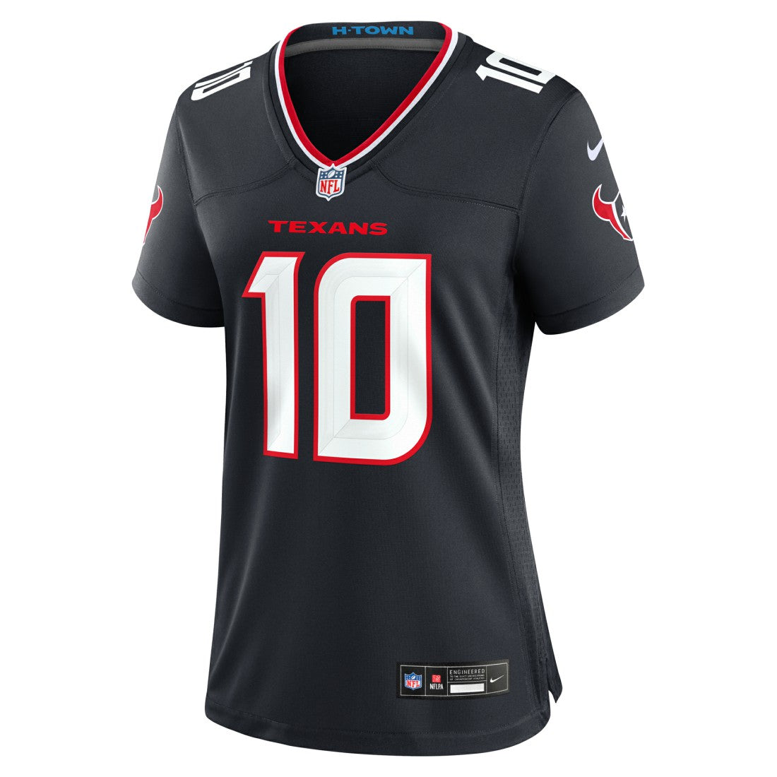 Davis Mills Houston Texans Women's Team Game Jersey - Navy | NFL Jerseys