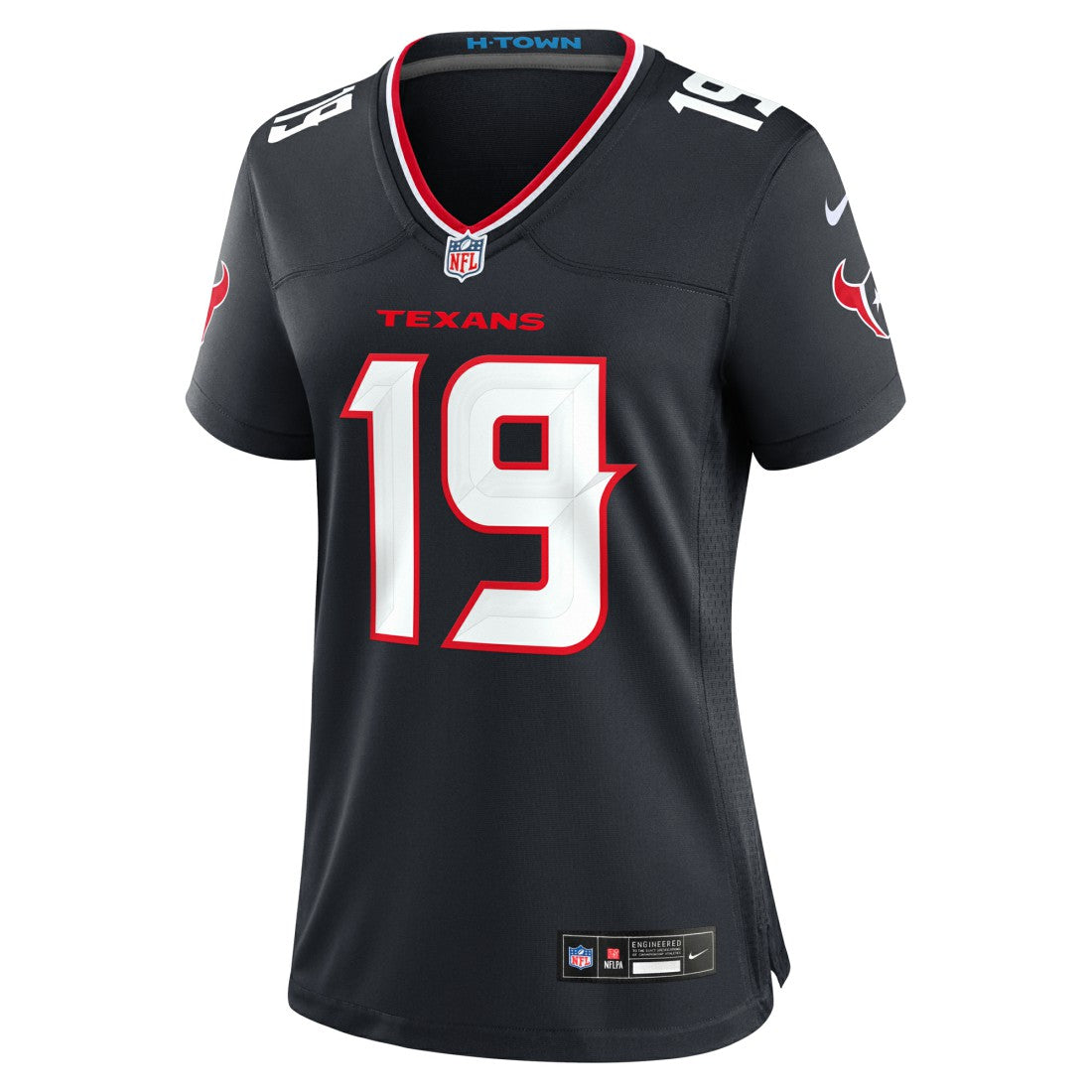 Xavier Hutchinson Houston Texans Women's Team Game Jersey Navy - Nike