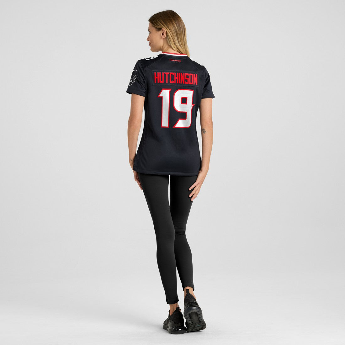 Xavier Hutchinson Houston Texans Women's Team Game Jersey Navy - Nike