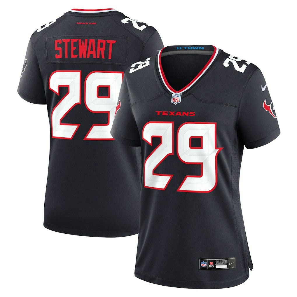 M.J. Stewart Houston Texans Women's Team Game Jersey Navy - Nike