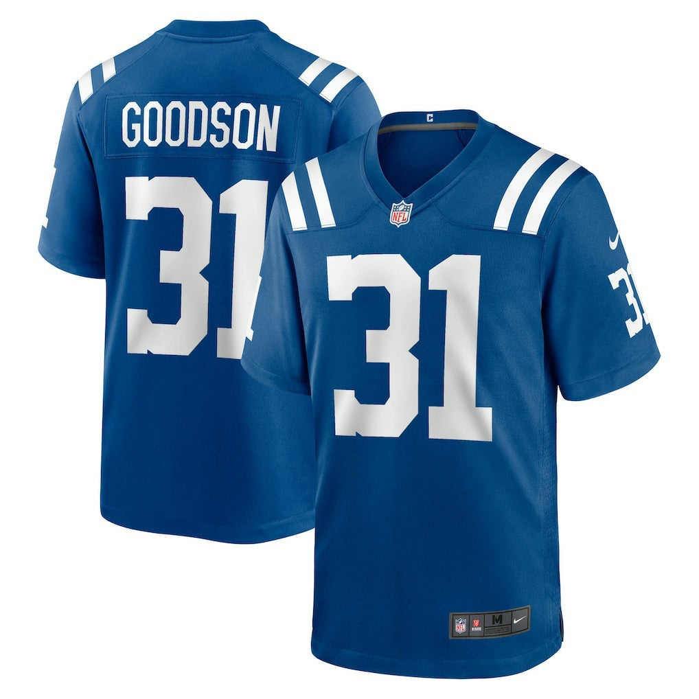 Tyler Goodson Indianapolis Colts Game Jersey Royal - Nike