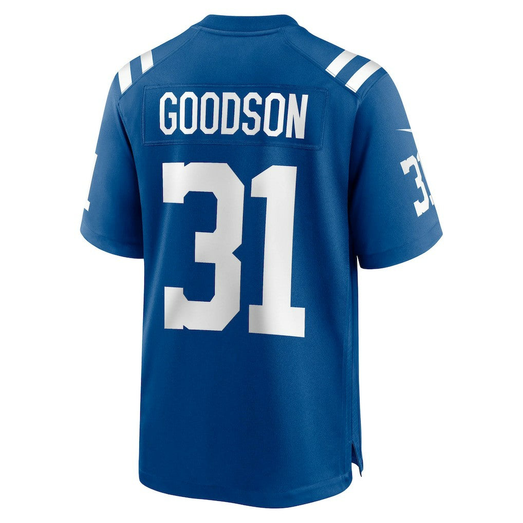 Tyler Goodson Indianapolis Colts Game Jersey Royal - Nike