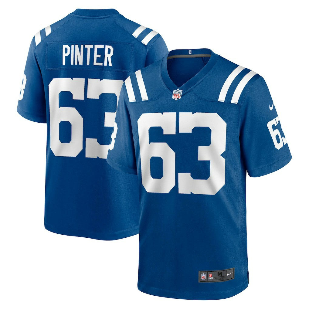 Danny Pinter Indianapolis Colts Game Jersey Royal - Nike