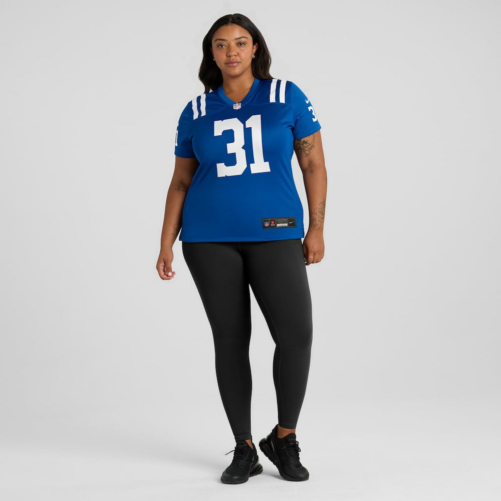 Tyler Goodson Indianapolis Colts Women's Game Jersey Royal - Nike