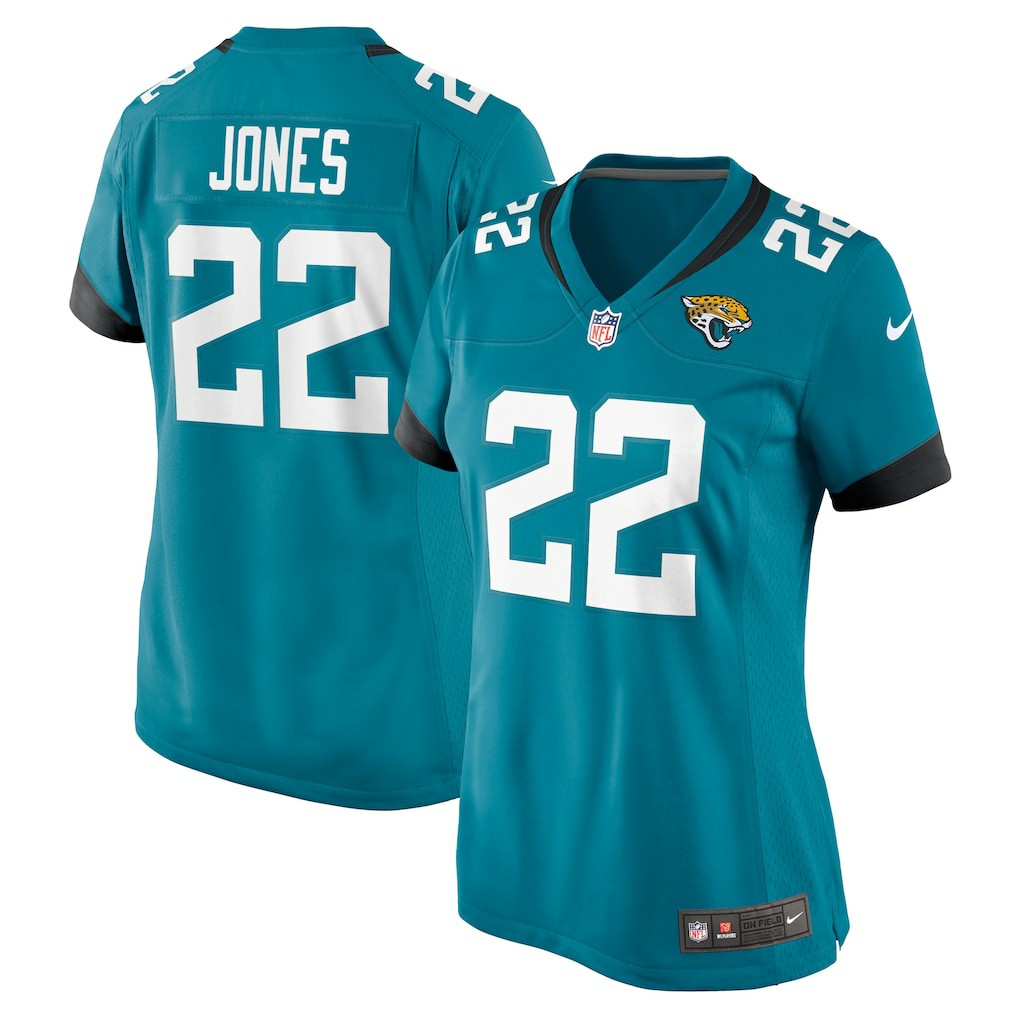 Jarrian Jones Jacksonville Jaguars Women's Game Jersey Teal - Nike