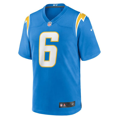 Denzel Perryman Los Angeles Chargers Team Game Jersey - Powder Blue | NFL Jerseys