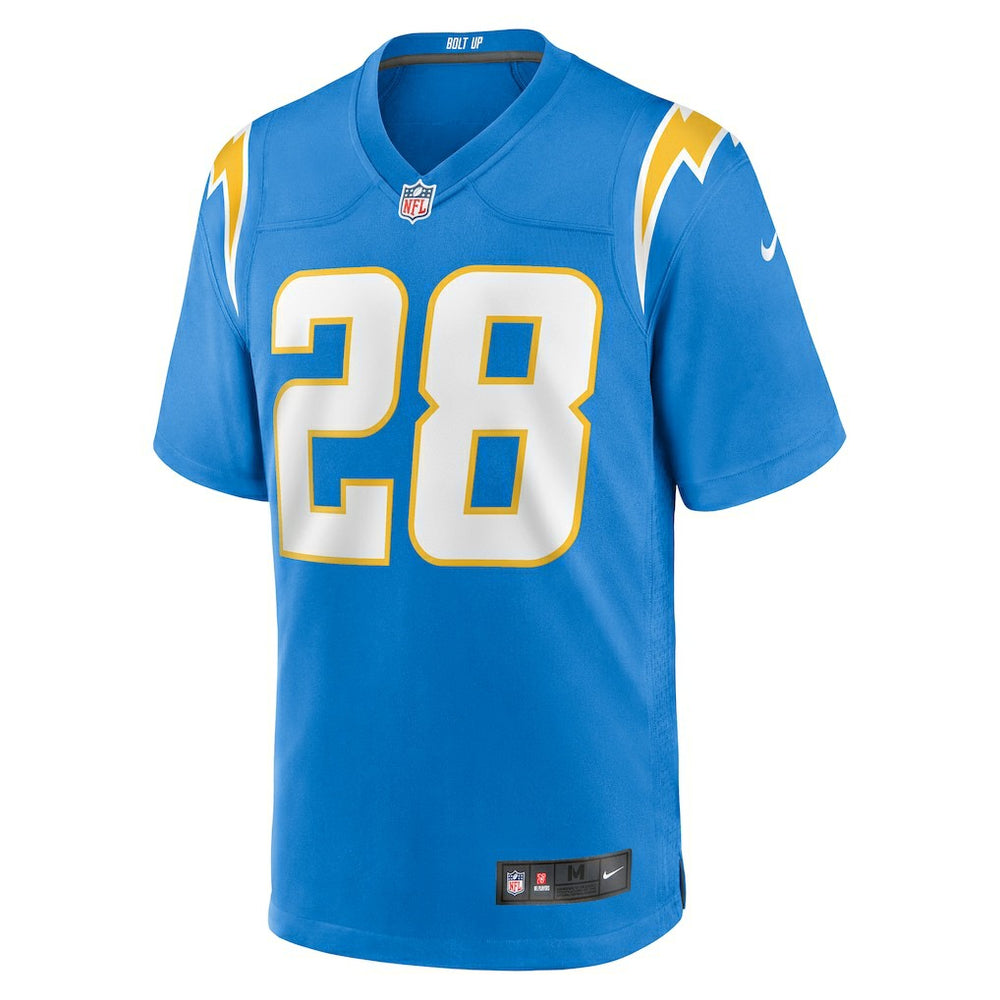 Hassan Haskins Los Angeles Chargers Team Game Jersey Powder Blue - Nike