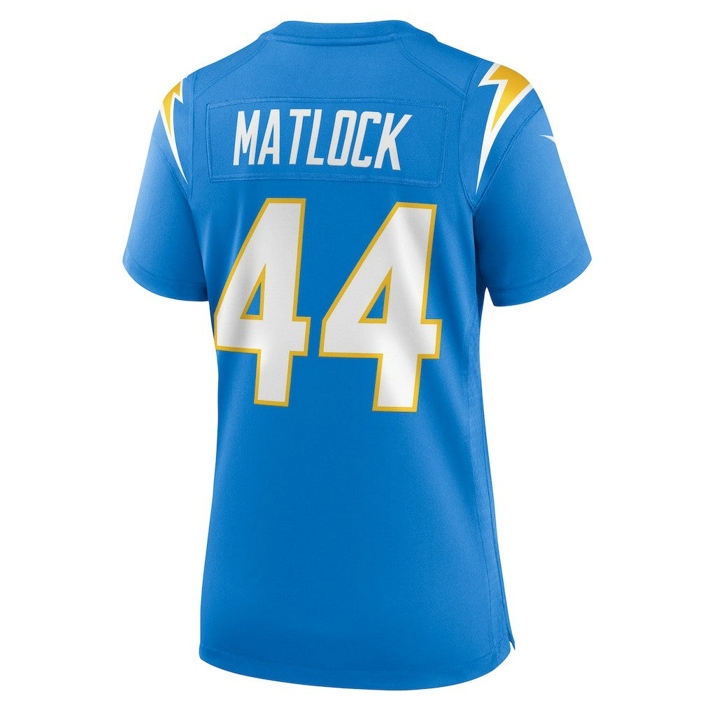 Scott Matlock Los Angeles Chargers Women's Game Jersey Powder Blue - Nike