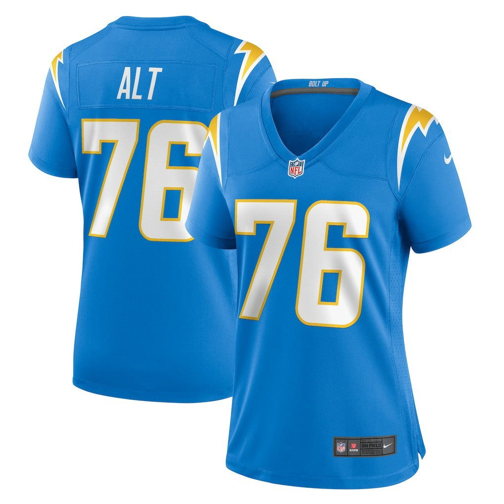 Joe Alt Los Angeles Chargers Women's Game Jersey Powder Blue - Nike