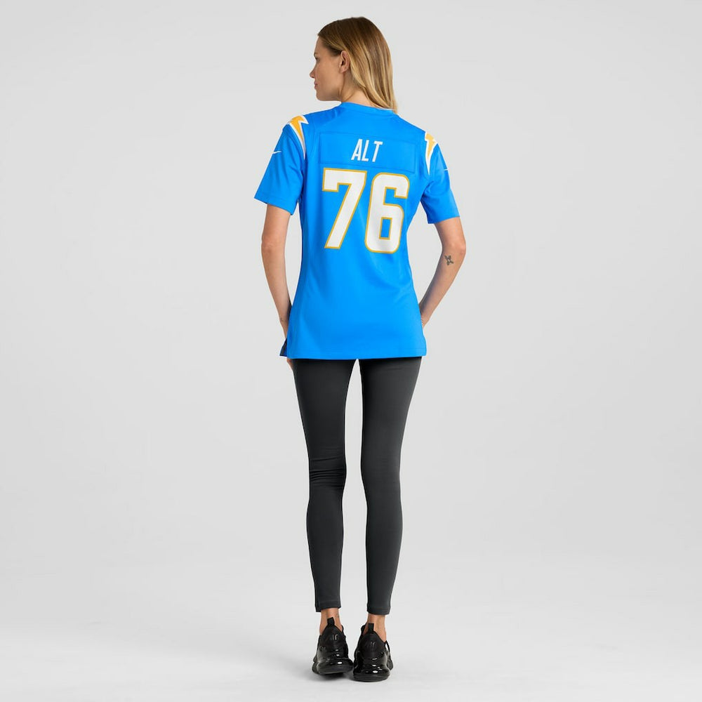 Joe Alt Los Angeles Chargers Women's Game Jersey Powder Blue - Nike