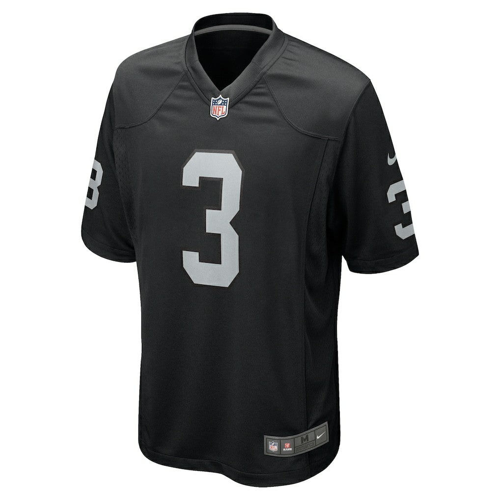 Zamir White Las Vegas Raiders Team Game Jersey Black - Nike