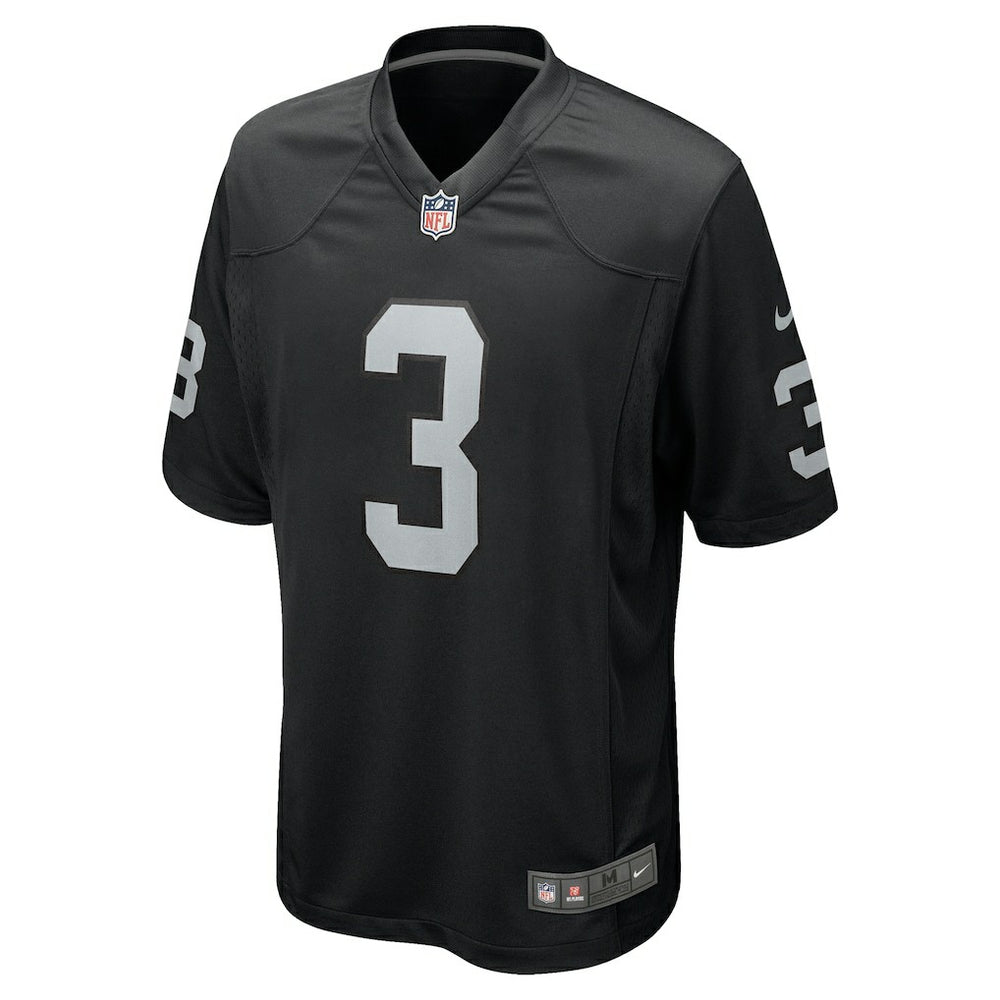Zamir White Las Vegas Raiders Team Game Jersey Black - Nike