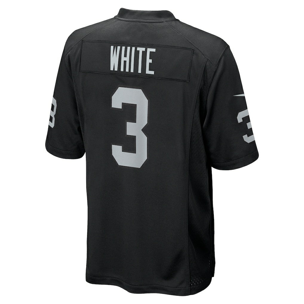 Zamir White Las Vegas Raiders Team Game Jersey Black - Nike