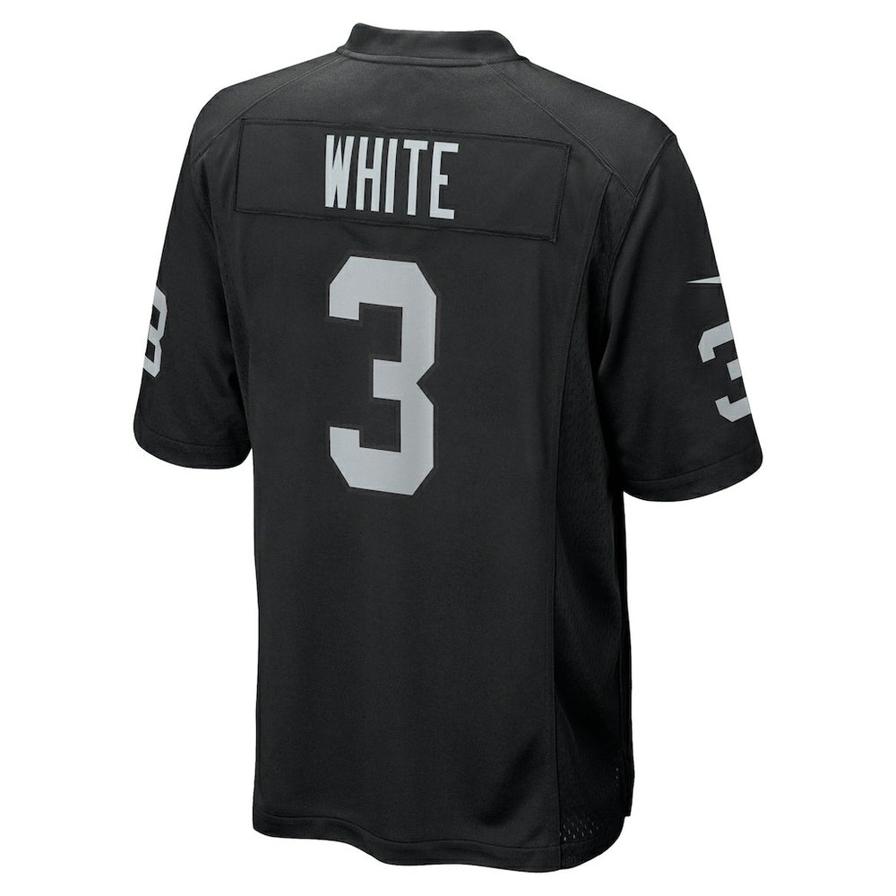 Zamir White Las Vegas Raiders Team Game Jersey Black - Nike