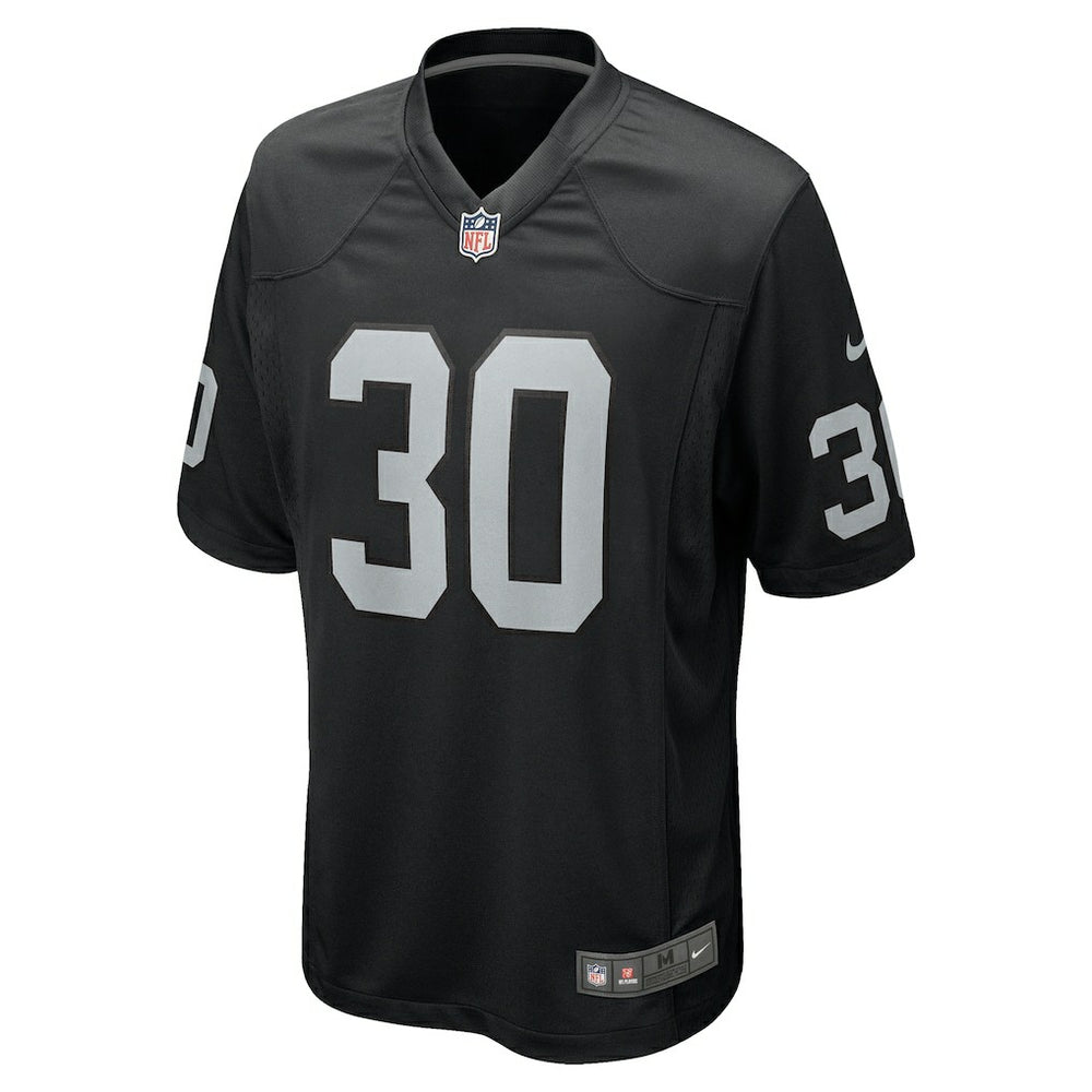 Darnay Holmes Las Vegas Raiders Team Game Jersey Black - Nike