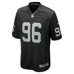 Jonah Laulu Las Vegas Raiders Team Game Jersey Black - Nike