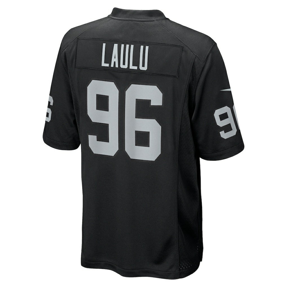 Jonah Laulu Las Vegas Raiders Team Game Jersey Black - Nike