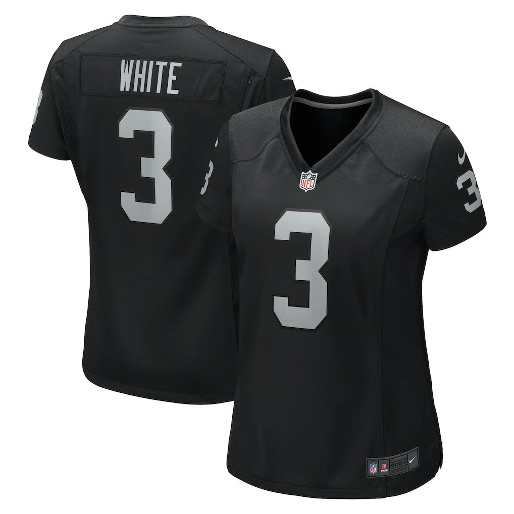 Zamir White Las Vegas Raiders Women's Game Jersey Black - Nike