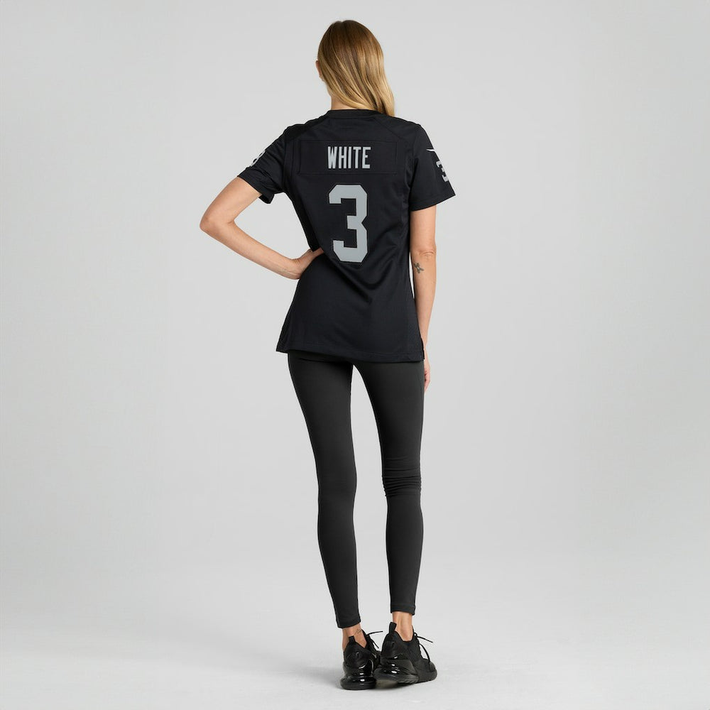 Zamir White Las Vegas Raiders Women's Game Jersey Black - Nike