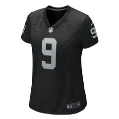 Tyree Wilson Las Vegas Raiders Women's Game Jersey Black - Nike