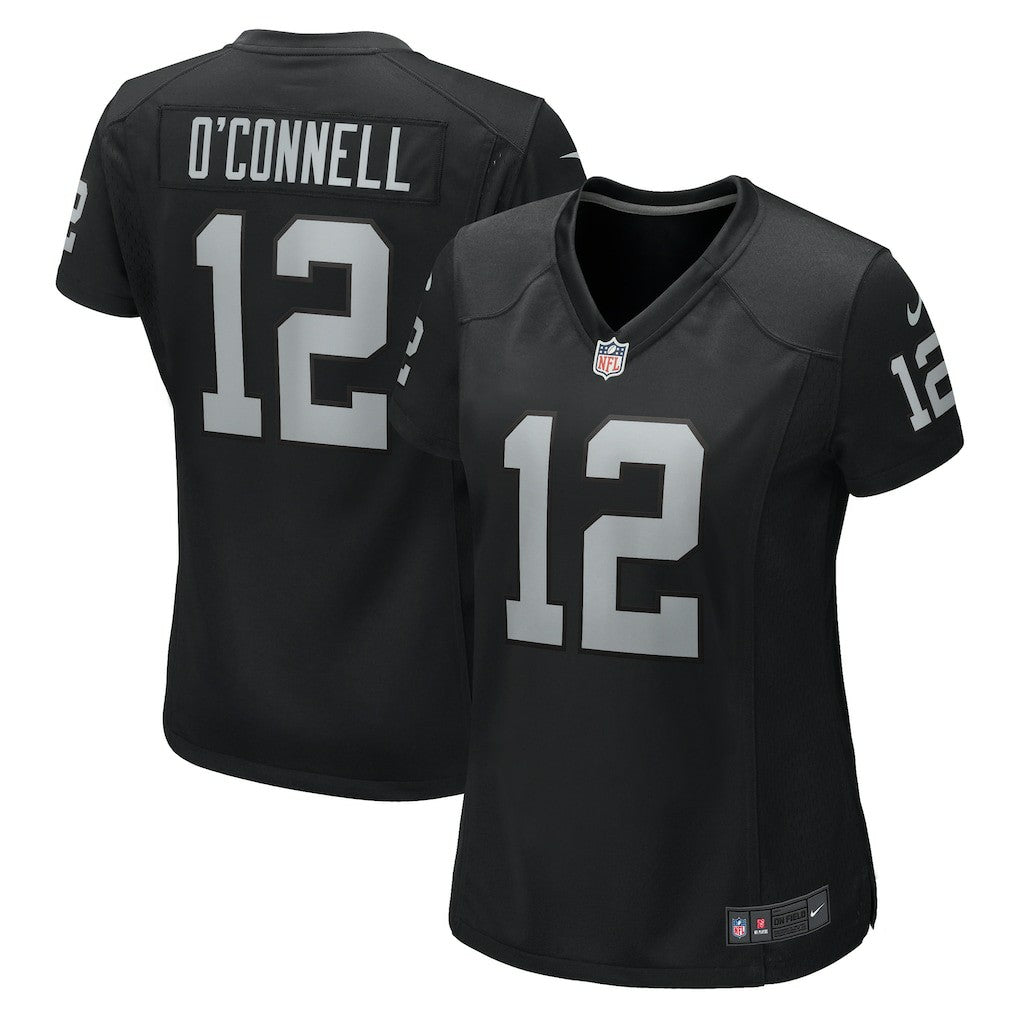 Aidan O'Connell Las Vegas Raiders Women's Game Jersey Black - Nike