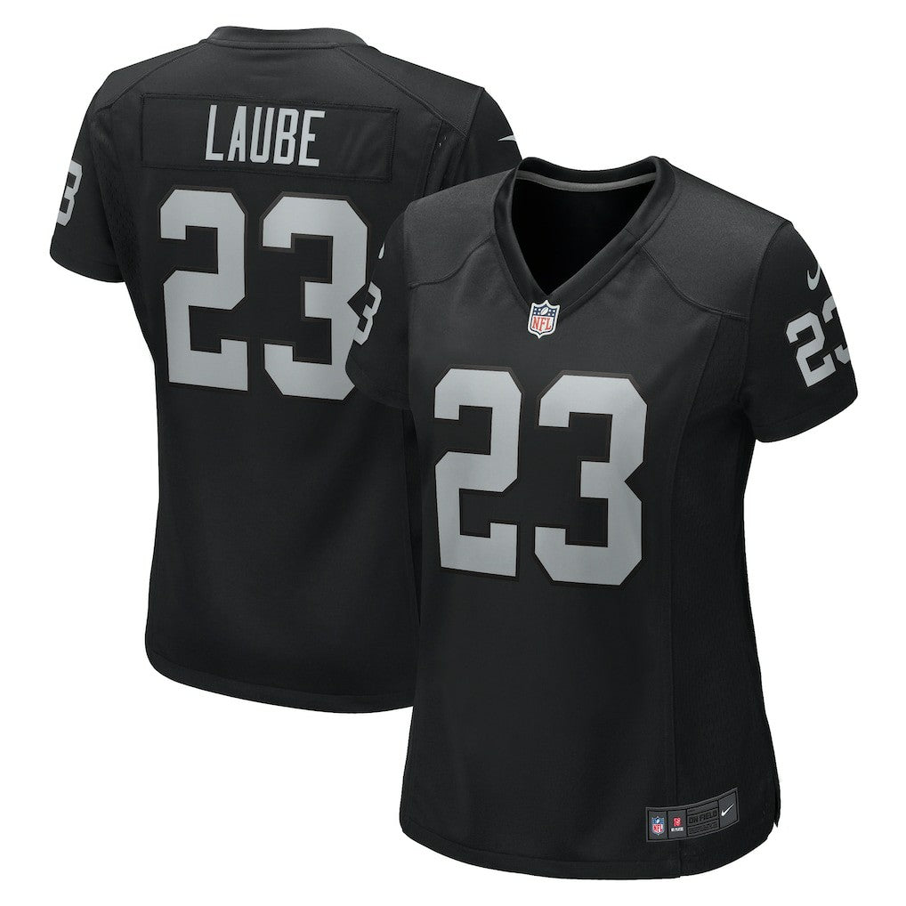 Dylan Laube Las Vegas Raiders Women's Game Jersey Black - Nike