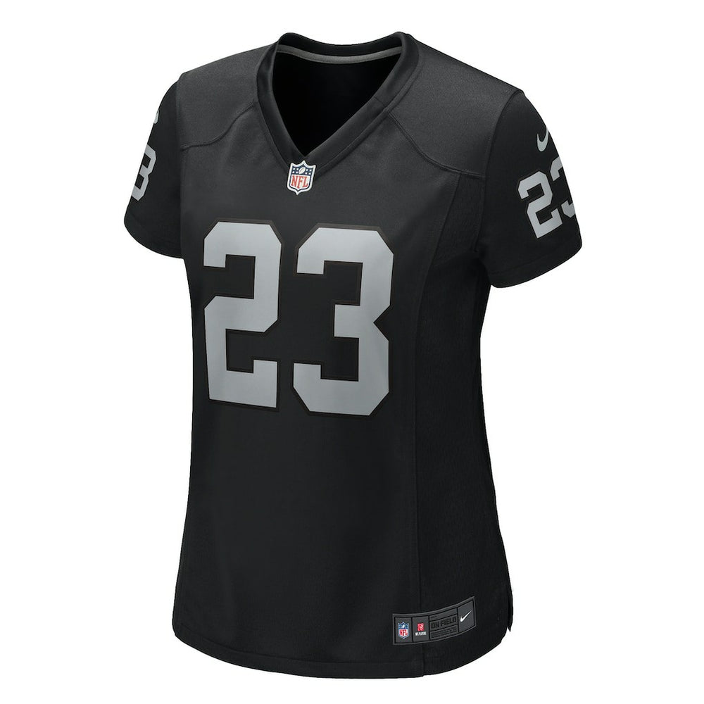 Dylan Laube Las Vegas Raiders Women's Game Jersey Black - Nike