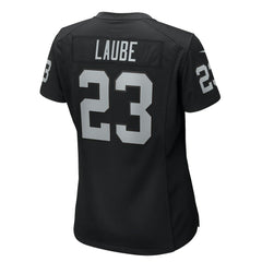 Dylan Laube Las Vegas Raiders Women's Game Jersey Black - Nike