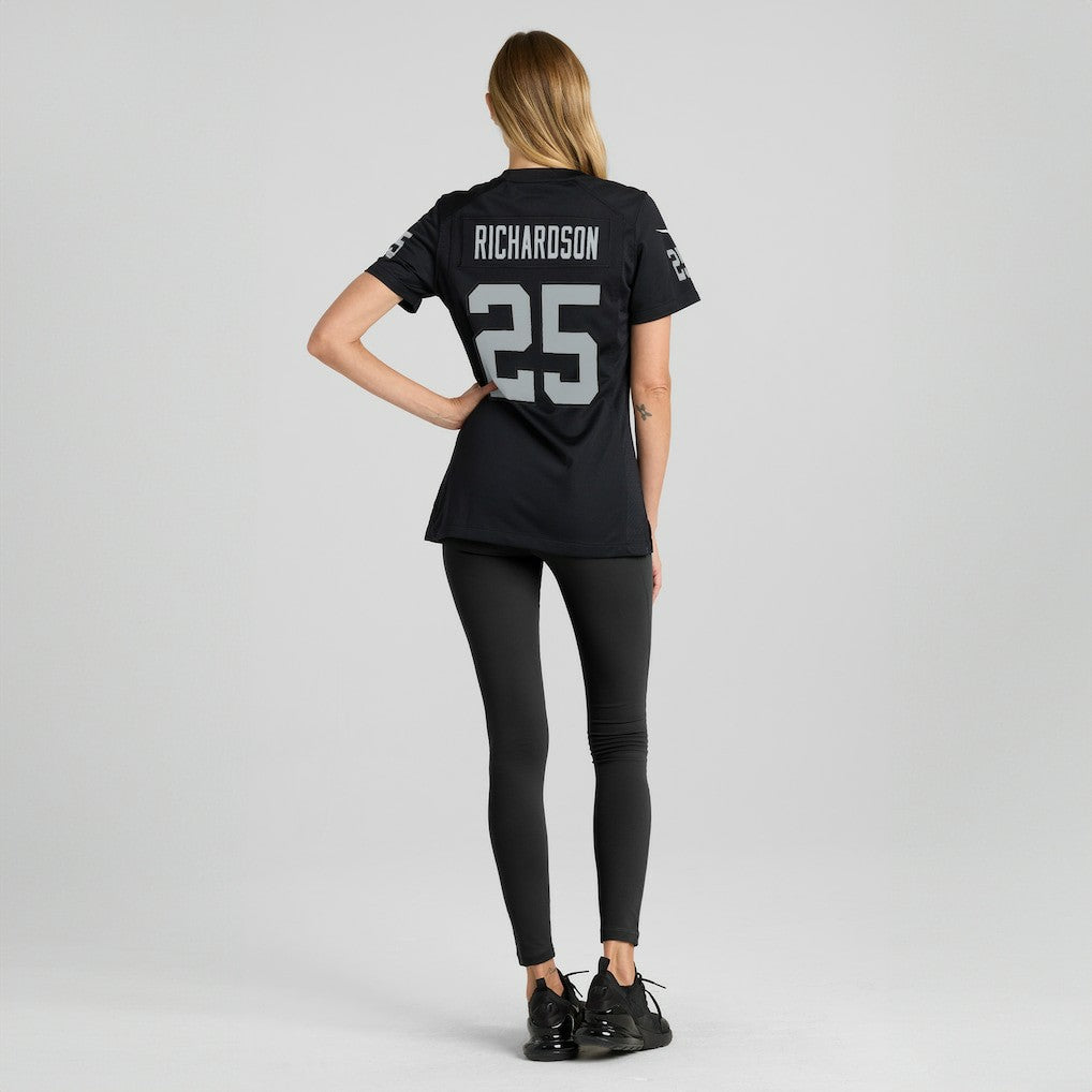 Decamerion Richardson Las Vegas Raiders Women's Game Jersey - Black | NFL Jerseys