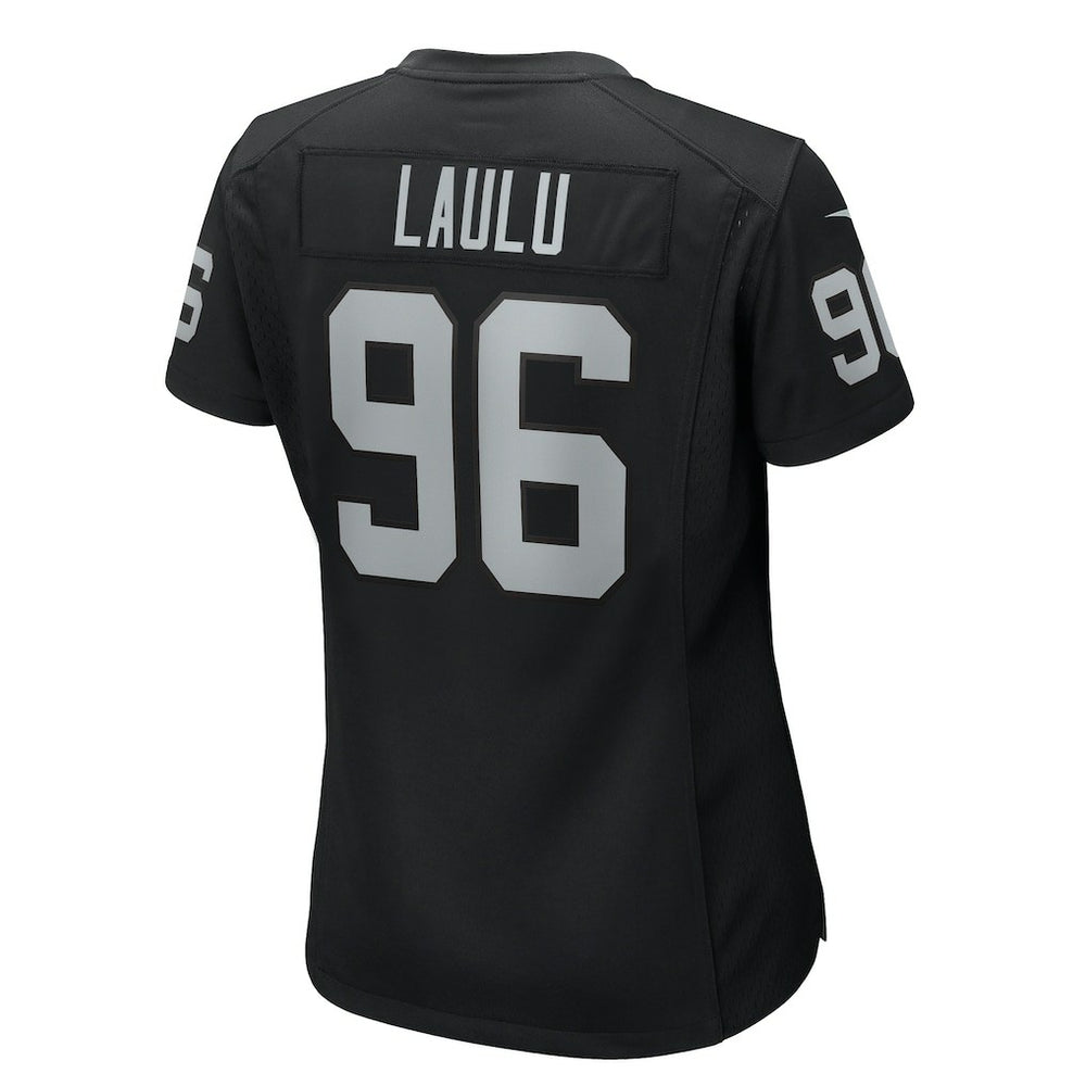 Jonah Laulu Las Vegas Raiders Women's Game Jersey Black - Nike