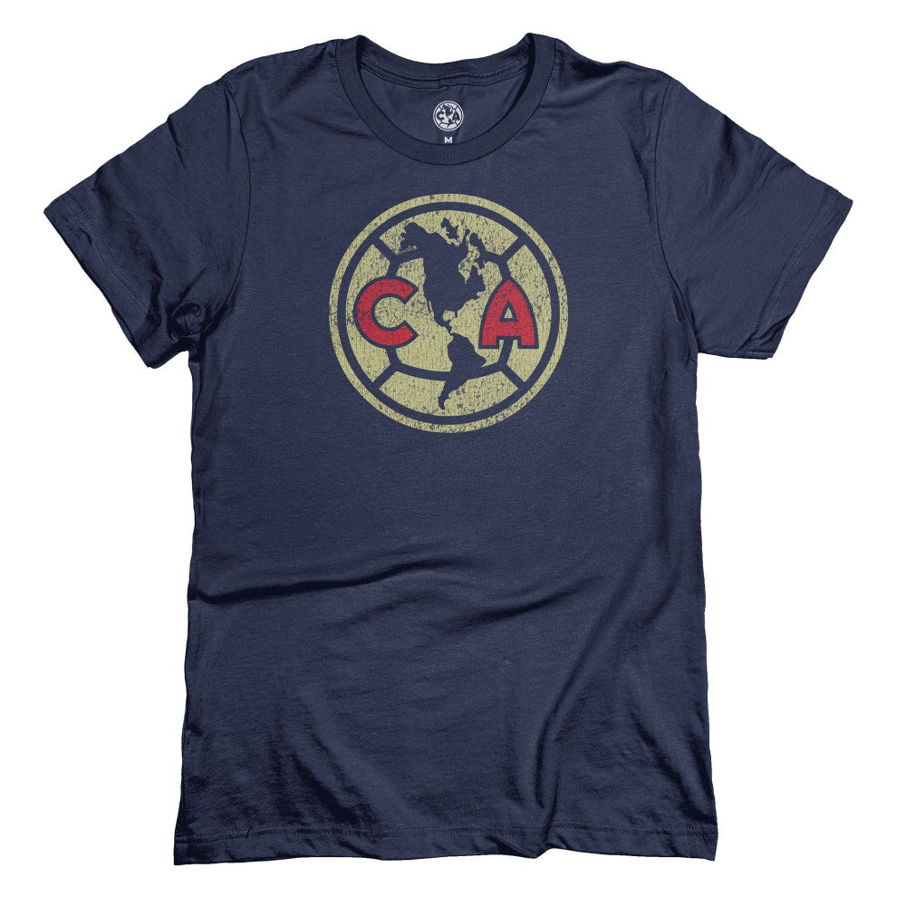 Club America 1863FC Color Badge T-Shirts - Navy