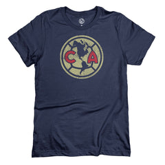 Club America 1863FC Color Badge T-Shirts - Navy