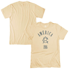Club America 1863FC Team Arch T-Shirts - Tan