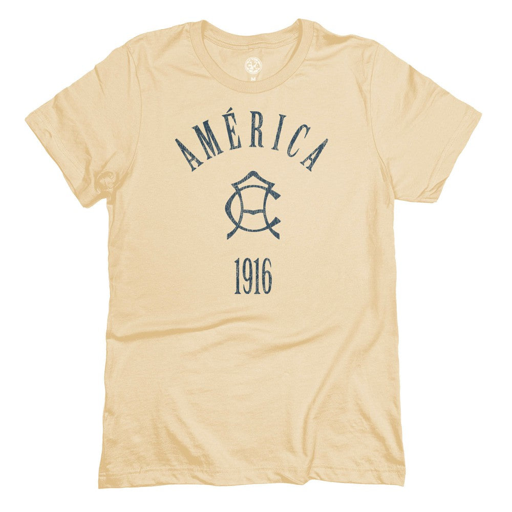 Club America 1863FC Team Arch T-Shirts - Tan