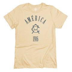 Club America 1863FC Team Arch T-Shirts - Tan