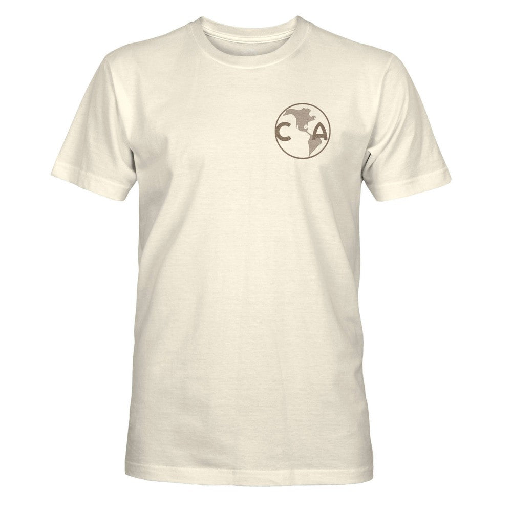Club America 1863FC Vintage Photo T-Shirts - Tan