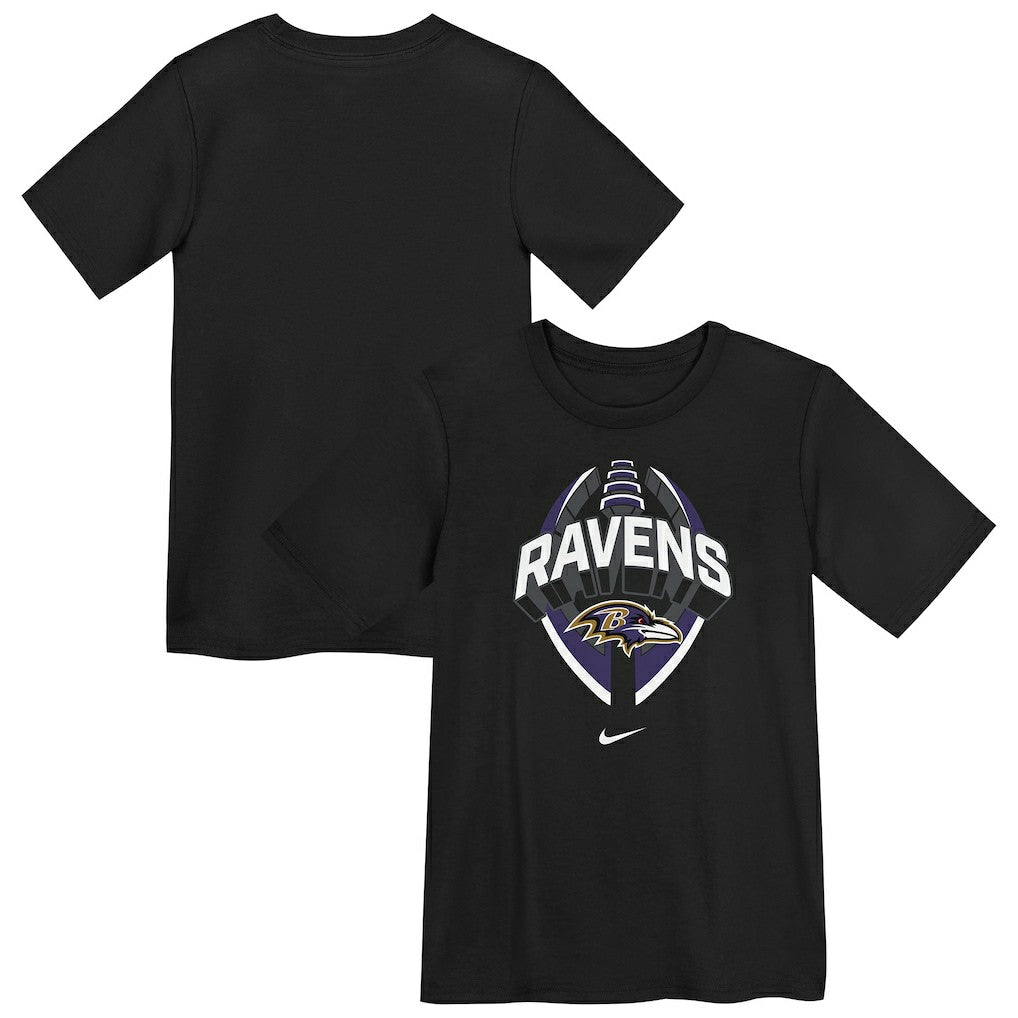 Baltimore Ravens Preschool Icon Legend Dri-FIT T-Shirt Black - Nike