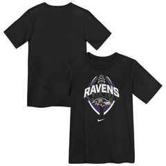 Baltimore Ravens Preschool Icon Legend Dri-FIT T-Shirt Black - Nike