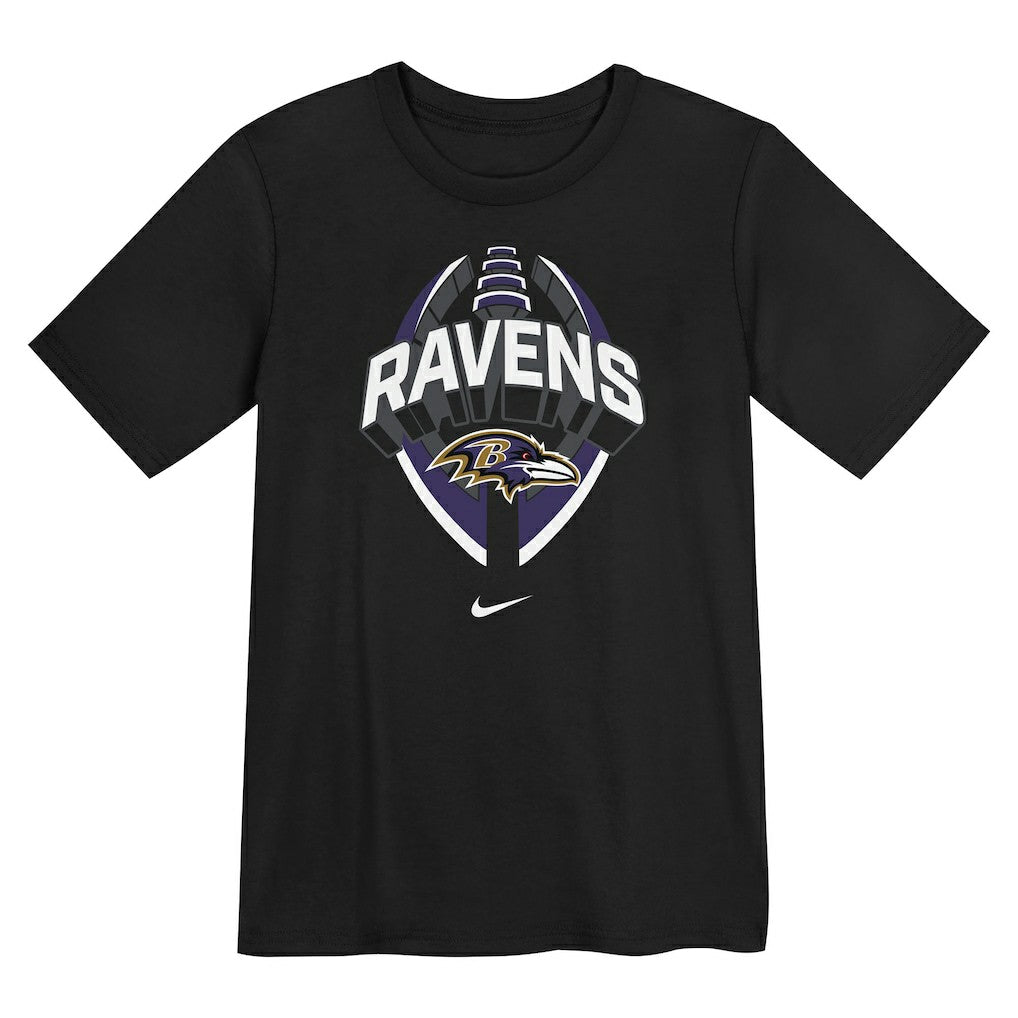 Baltimore Ravens Preschool Icon Legend Dri-FIT T-Shirt Black - Nike