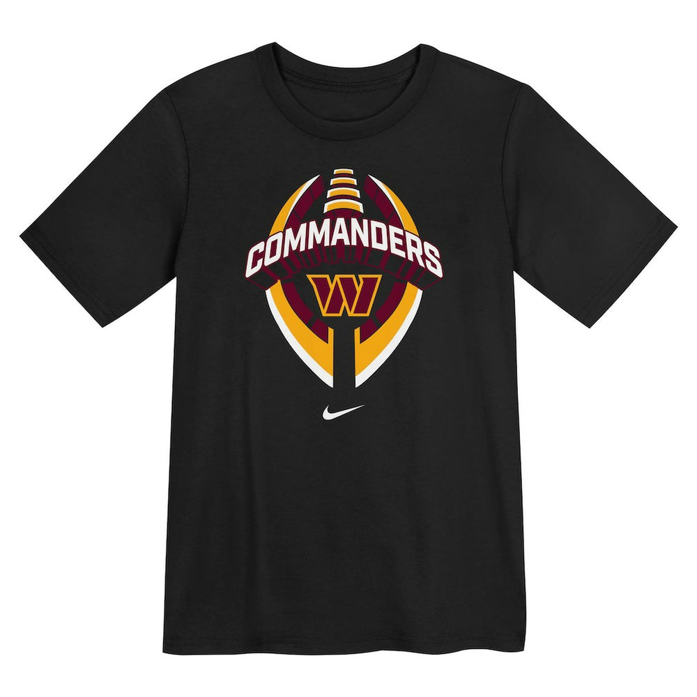 Washington Commanders Preschool Icon Legend Dri-FIT T-Shirt Black - Nike