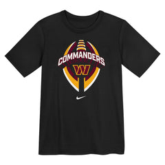 Washington Commanders Preschool Icon Legend Dri-FIT T-Shirt Black - Nike