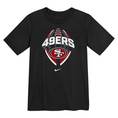 San Francisco 49ers Preschool Icon Legend Dri-FIT T-Shirt Black - Nike