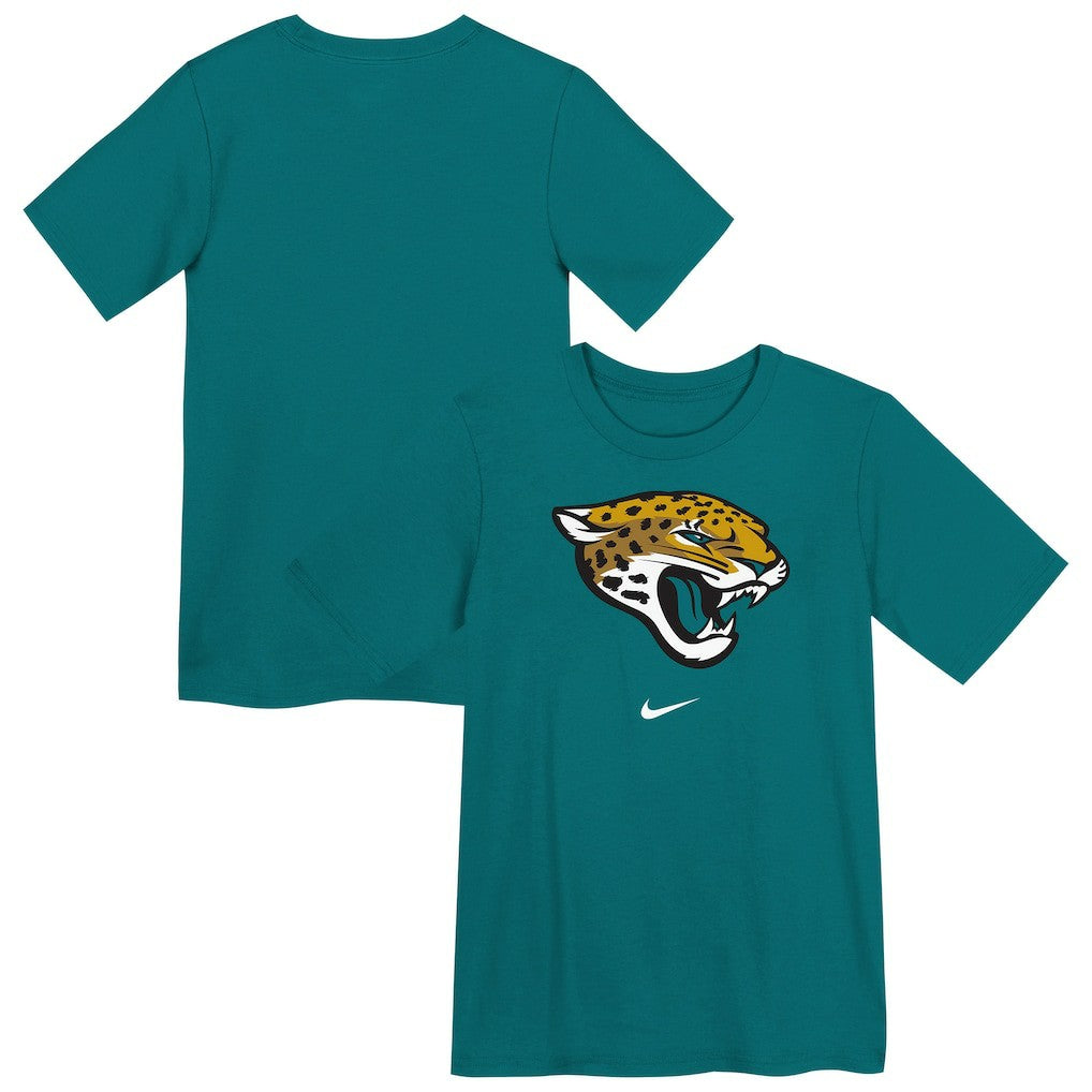 Jacksonville Jaguars Preschool Primary Logo Legend Performance T-Shirt Teal - Nike