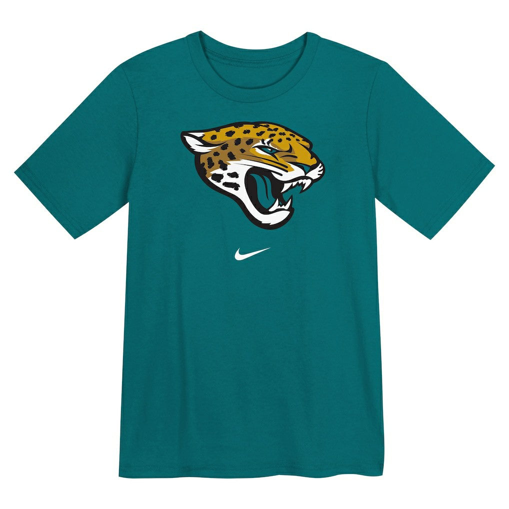 Jacksonville Jaguars Preschool Primary Logo Legend Performance T-Shirt Teal - Nike